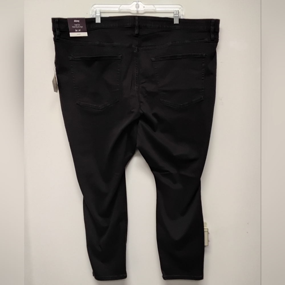 Womens Skinny Jeans Black Sizes 24 & 26 Available #313-315 - Picture 2 of 13